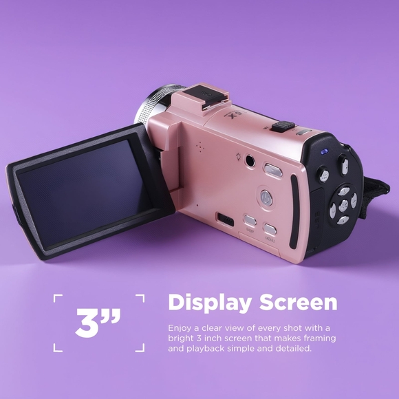 🆕Mini Camcorder + Carrying Case - Picture 3 of 11